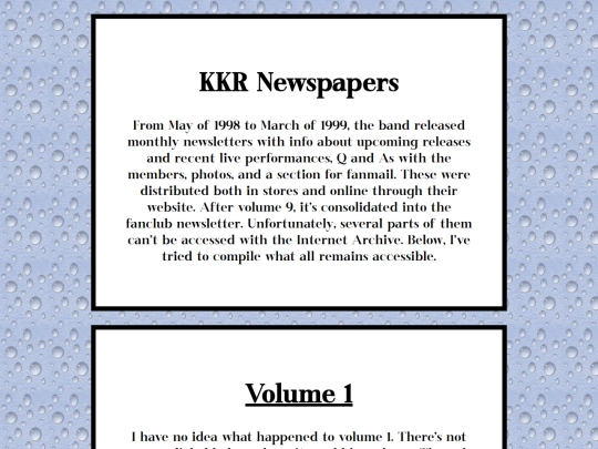 KKRInfodumps/Newsletters screenshot