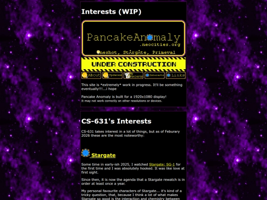interests screenshot