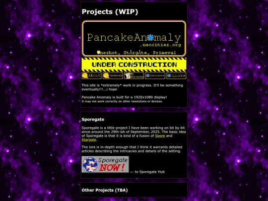 projects screenshot