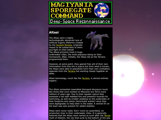 sporegate/altasi screenshot