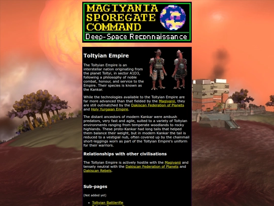 sporegate/toltyianempire screenshot