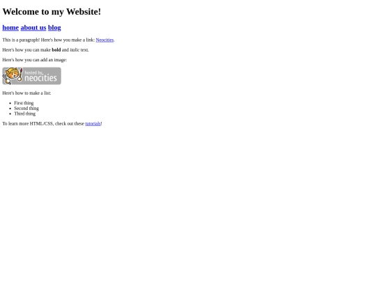 index screenshot