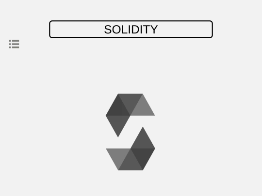 Solidity screenshot