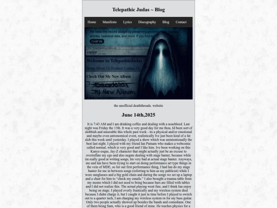 blog screenshot