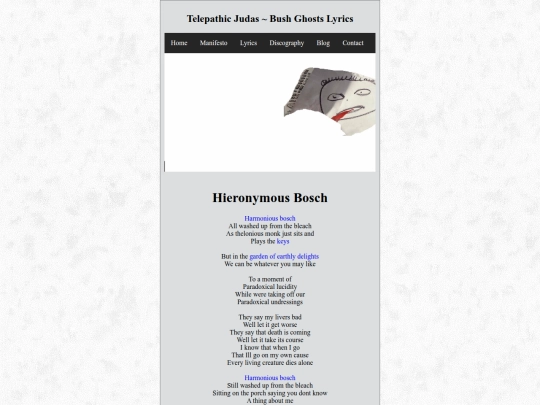 bushghostslyrics screenshot