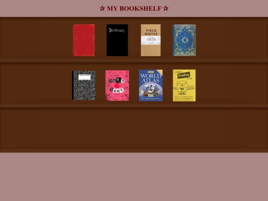 bookshelf screenshot