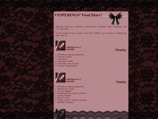 food screenshot