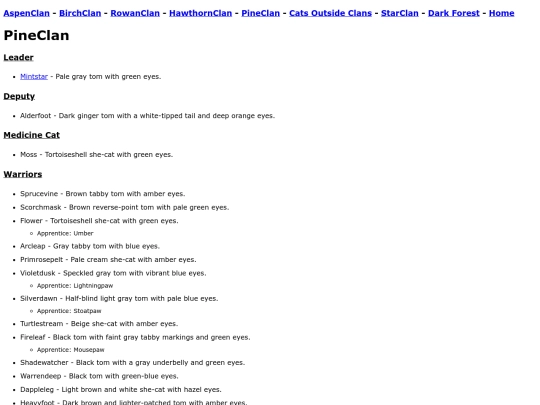 pineclan screenshot