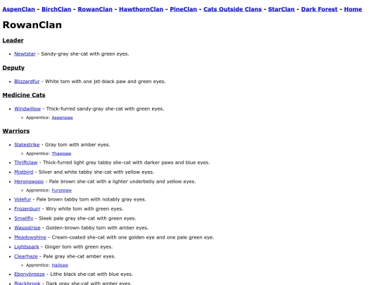 rowanclan screenshot