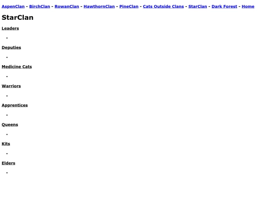 starclan screenshot