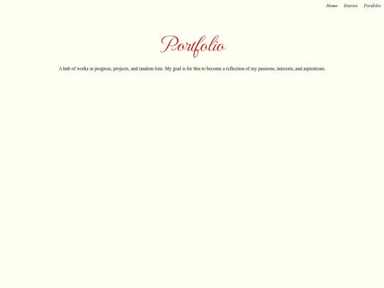 portfolio screenshot