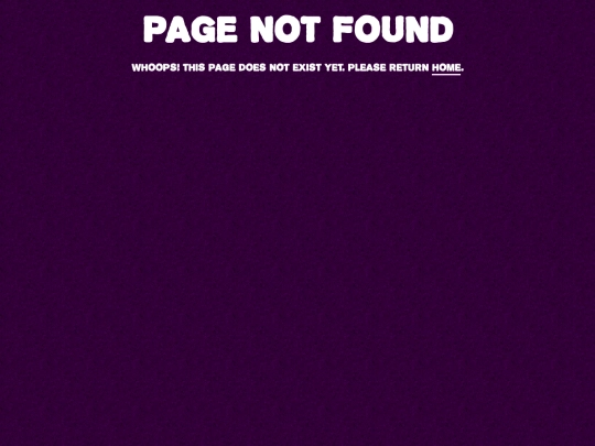 not_found screenshot