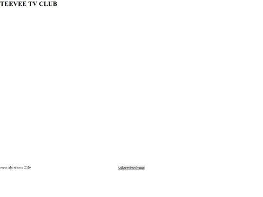 teeveeclub  screenshot