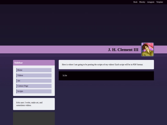 Scripts screenshot