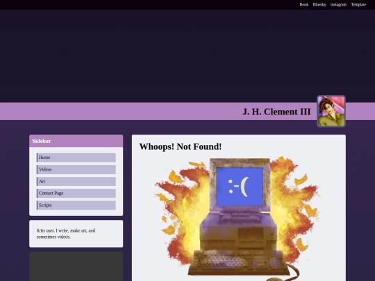 not_found screenshot