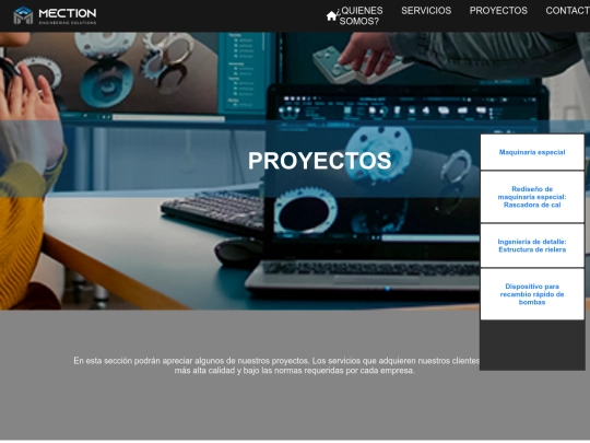 TpFinal/Proyectos screenshot
