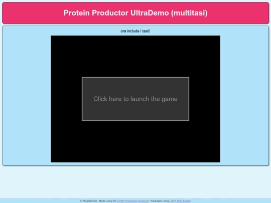 Protein Productor UltraDemo screenshot