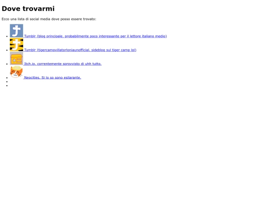 crediti screenshot