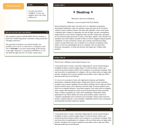 HomePage screenshot