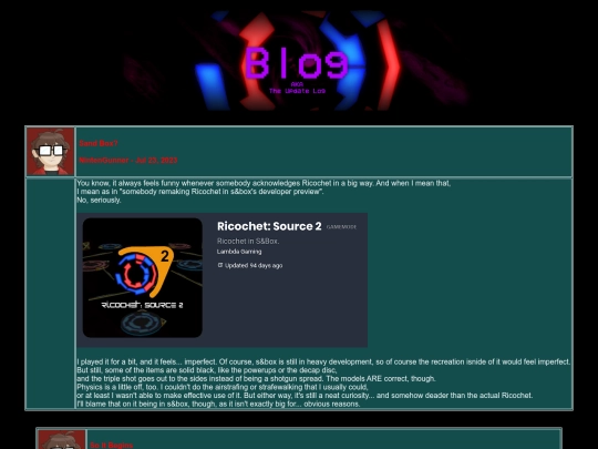 blog screenshot