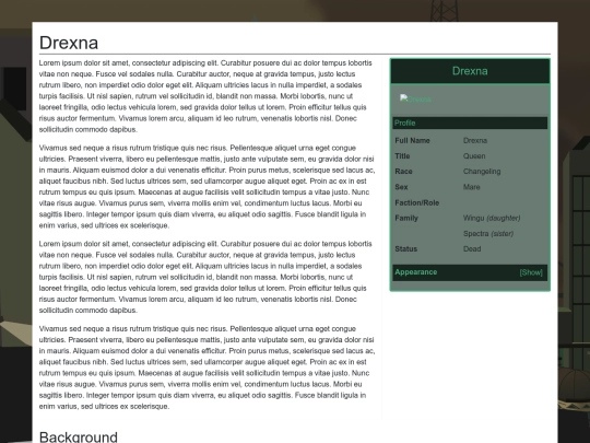 characters/Drexna screenshot