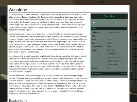 characters/Sunstripe screenshot