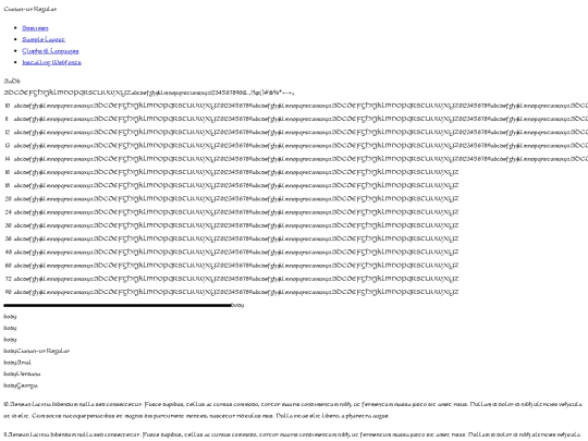 cianan-ur/cianan-ur-regular-demo screenshot