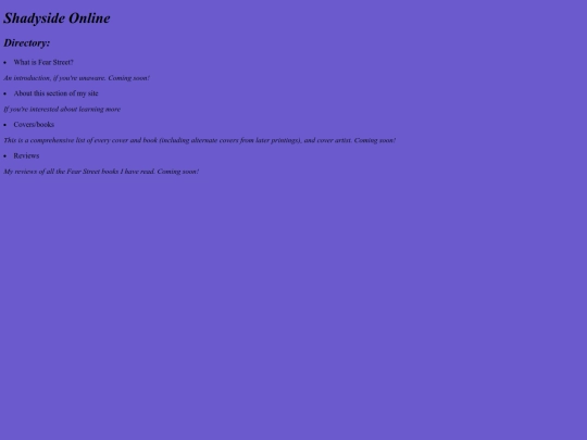 fearstreet screenshot