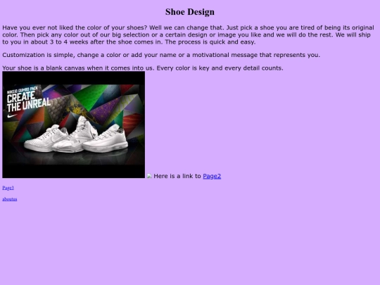 Page1 screenshot