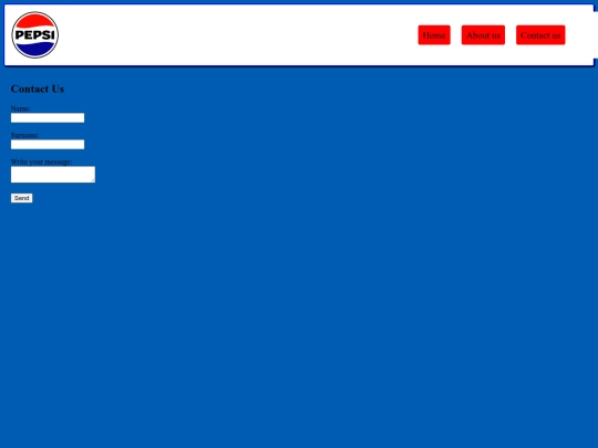 htmlsite/contact screenshot