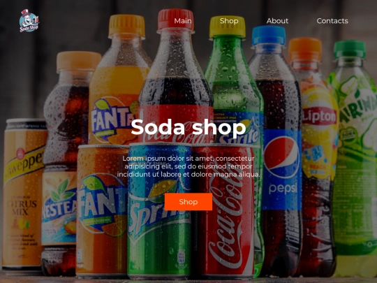 sodashop screenshot