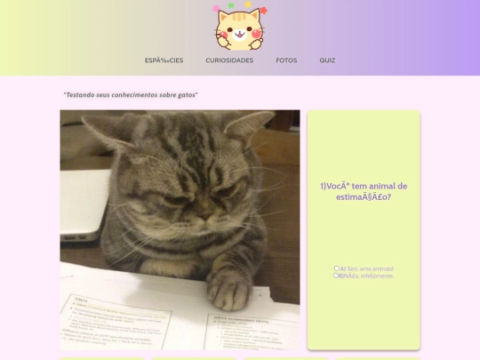 quiz screenshot