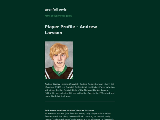 characterprofiles/AndrewLarsson screenshot