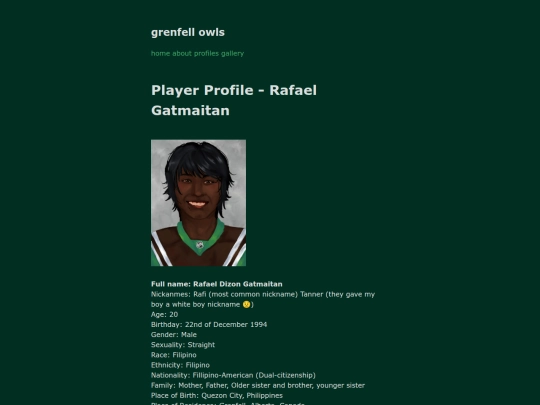 characterprofiles/RafaelGatmaitan screenshot