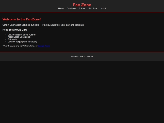 fans screenshot