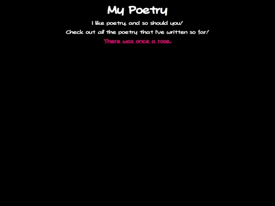 mypoetry screenshot