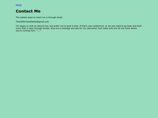 contact screenshot