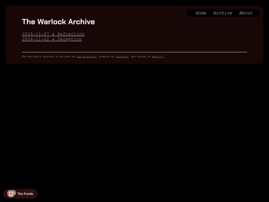 archive screenshot