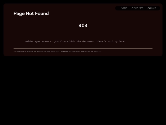 not_found screenshot