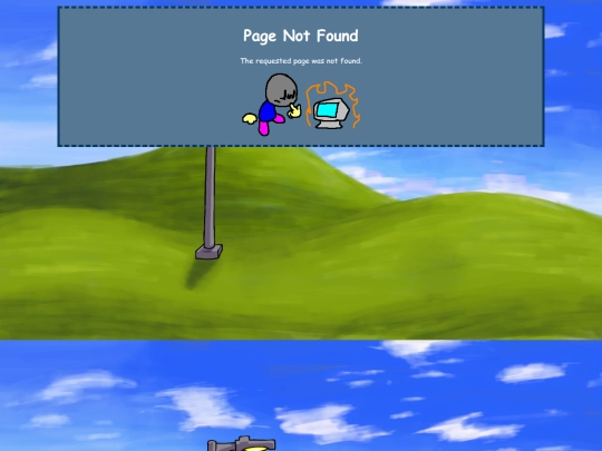 not_found screenshot