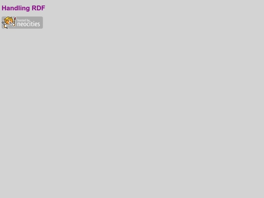 handling_rdf screenshot