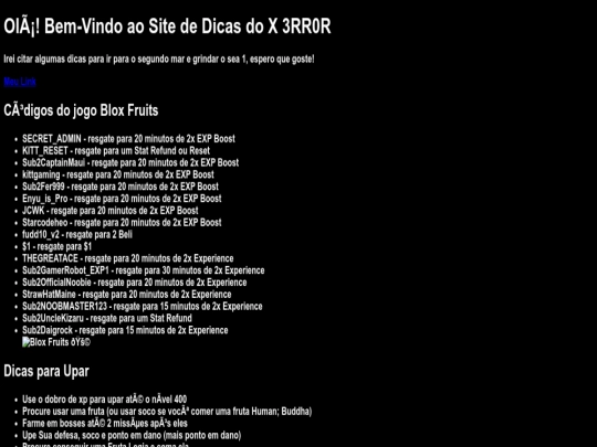 index screenshot