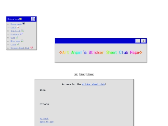 sticker.sheet.club screenshot