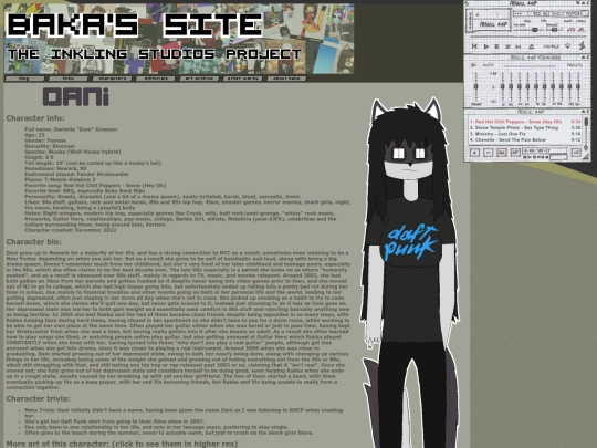 Character Pages/Dani screenshot