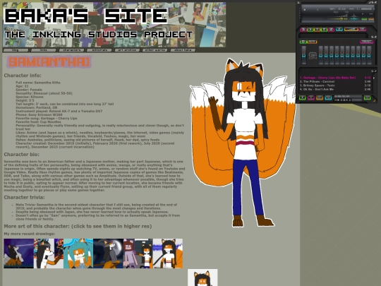 Character Pages/Samantha screenshot