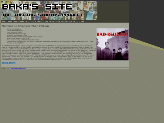 Editorials/Favorite Albums/Number1 screenshot