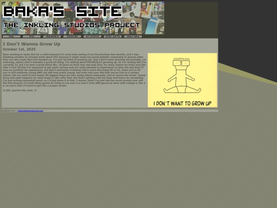 Editorials/IDontWannaGrowUp screenshot