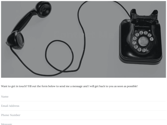 contact screenshot