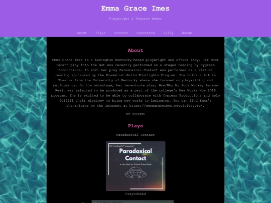 test screenshot