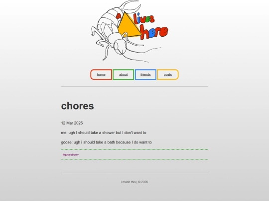 chores screenshot
